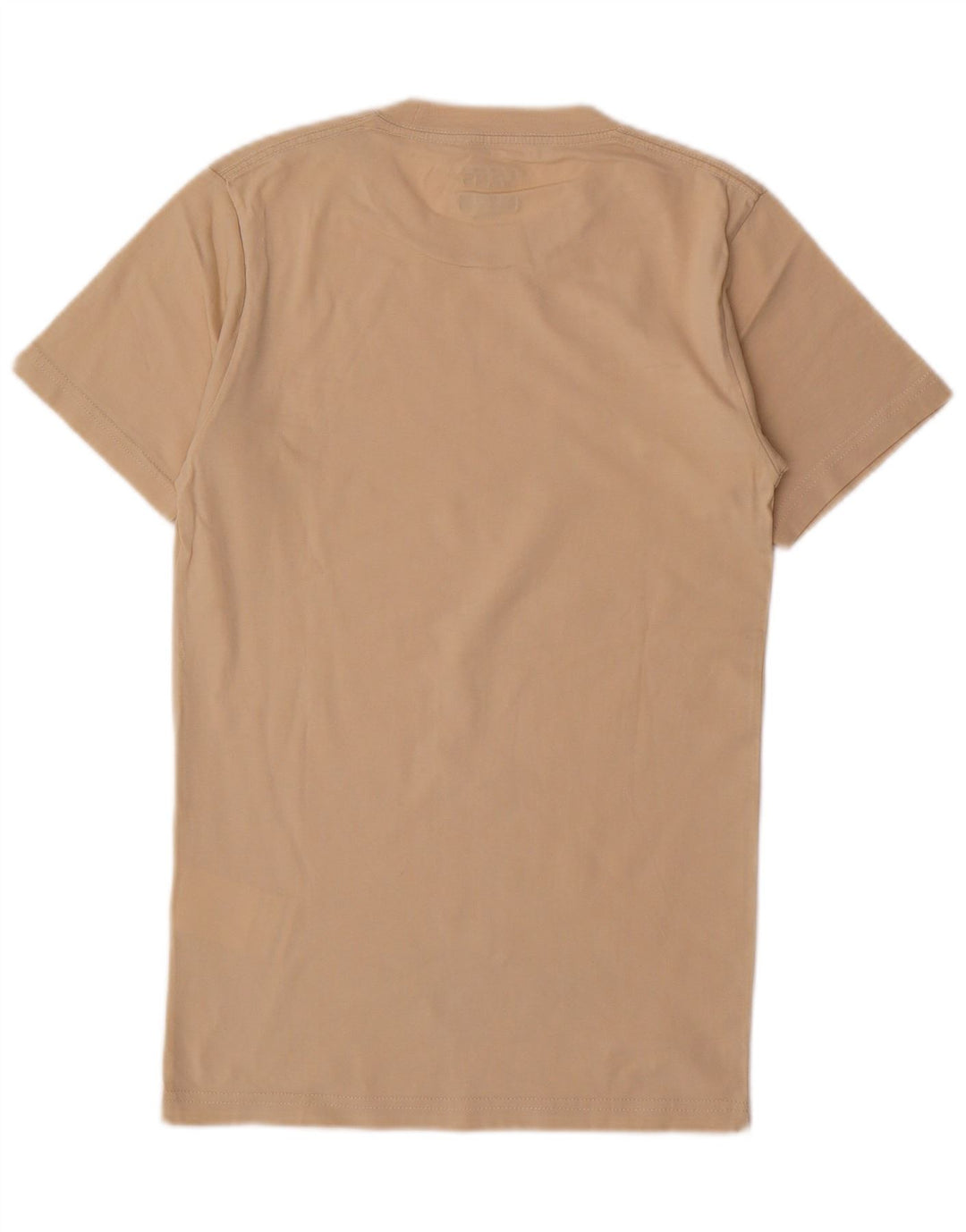 VANS Herre Classic Fit T-Shirt Top XS Beige Bomuld