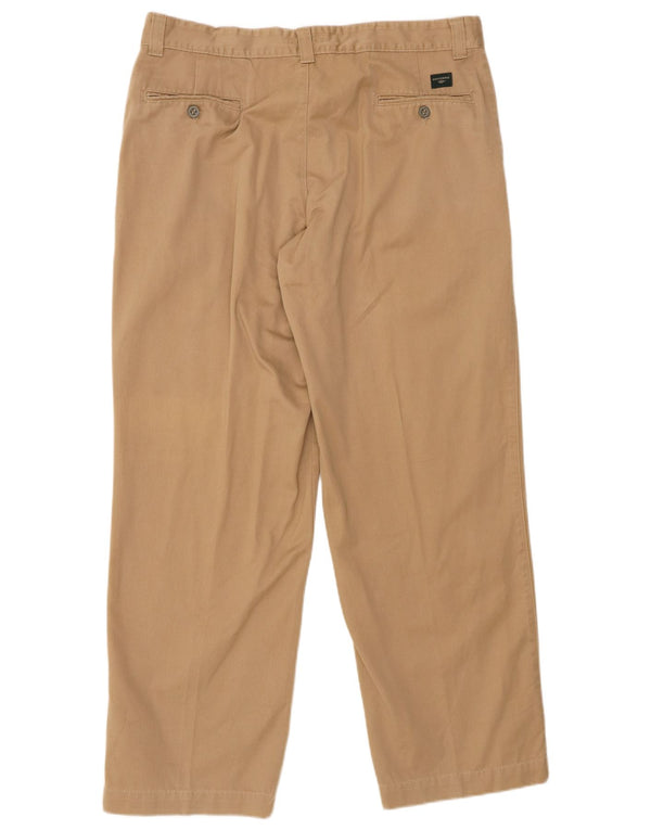 DOCKERS Herre Khakis Lige Chino Bukser W36 L32 Beige