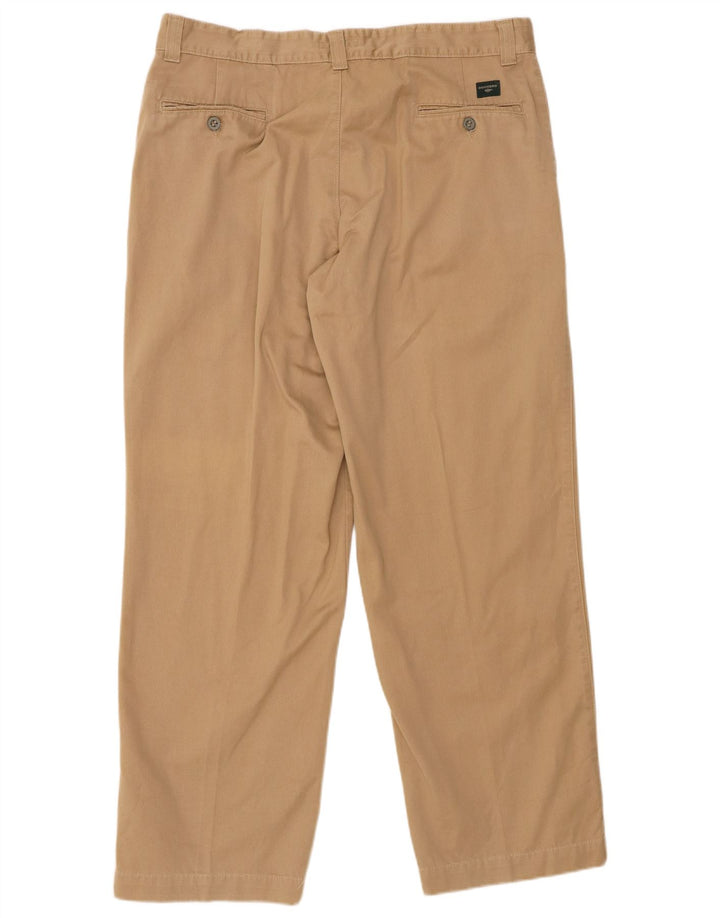 DOCKERS Herre Khakis Lige Chino Bukser W36 L32 Beige