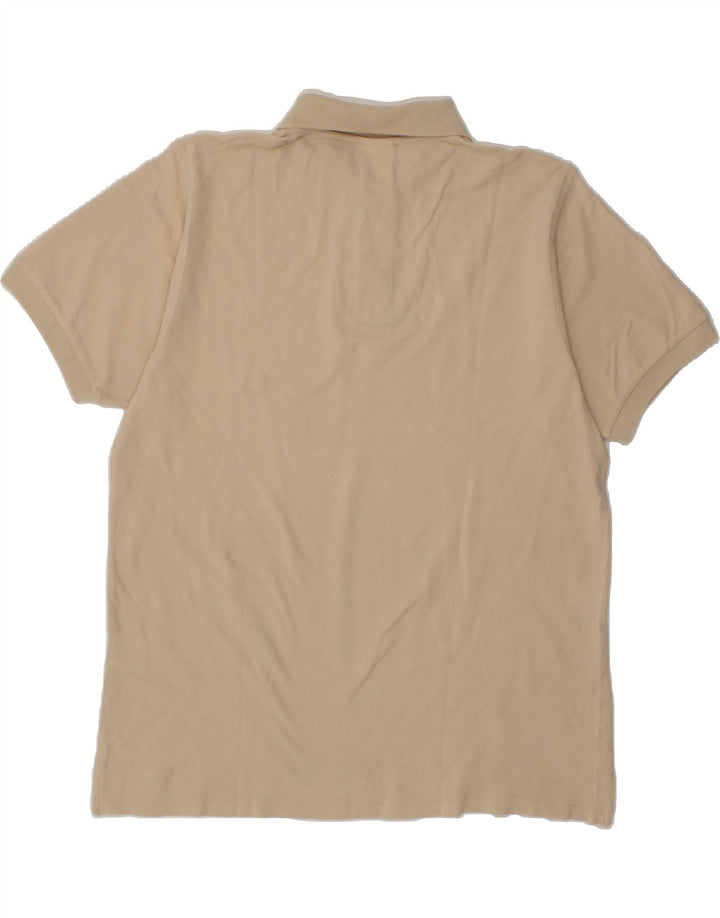 REEBOK Mens Polo Shirt Medium Beige Cotton Vintage Reebok and Second-Hand Reebok from Messina Hembry 