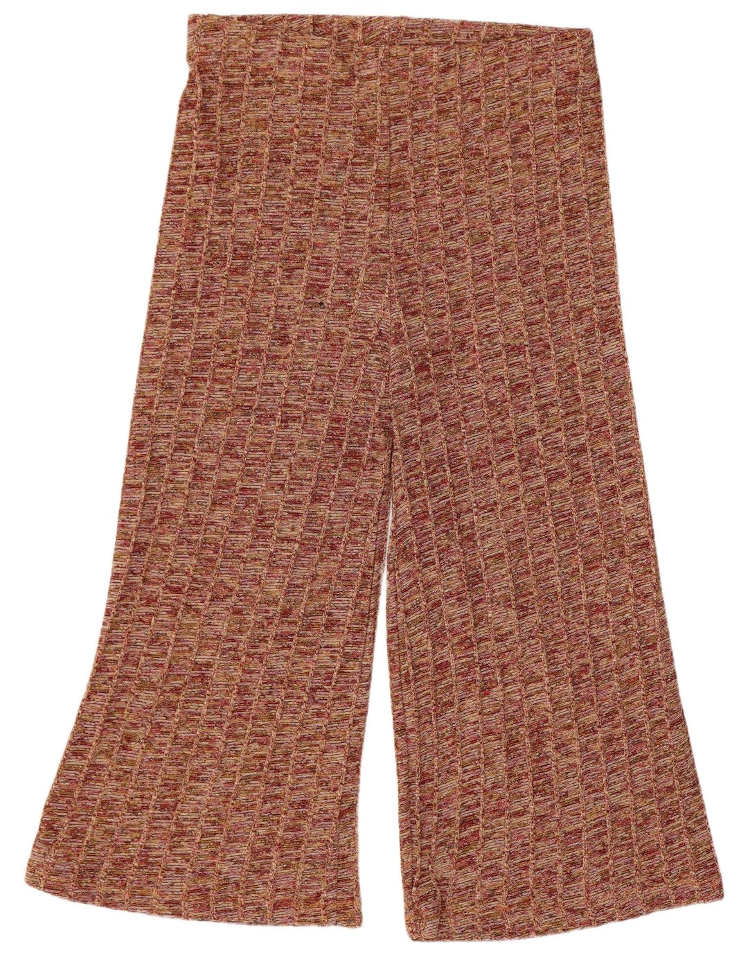 Zara Dame Capri Træningsdragt Bukser UK 14 Large Multicolored Flecked