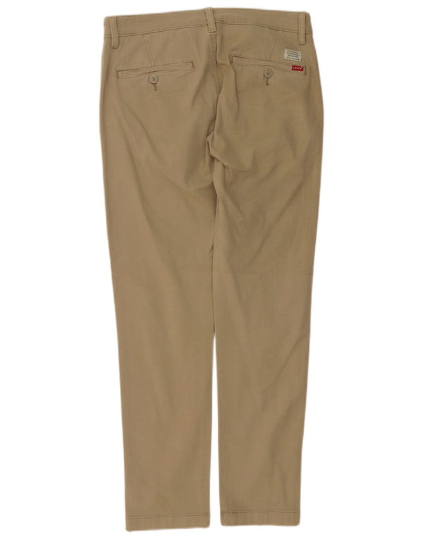 LEVI'S Herre Slim Tapered Chino Bukser W30 L30 Beige Bomuld