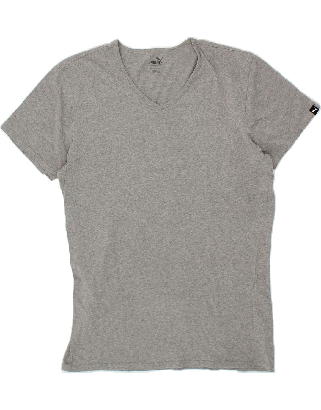 PUMA Womens T-Shirt Top UK 18 XL Grey Cotton Vintage Puma and Second-Hand Puma from Messina Hembry 