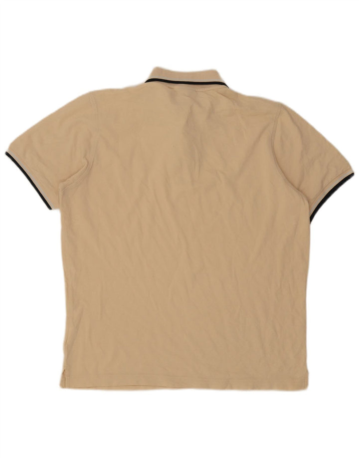 Lotto Herre poloshirt XL Beige Stribet