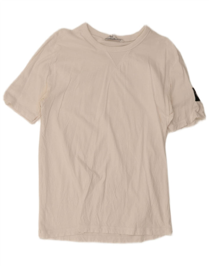 Calvin Klein Jeans Herre T-Shirt Top XL Hvid