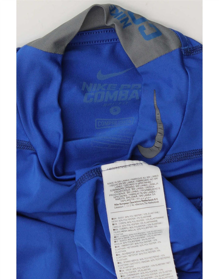 Nike Herre Dri Fit Top Langærmet Lille Blå Polyester
