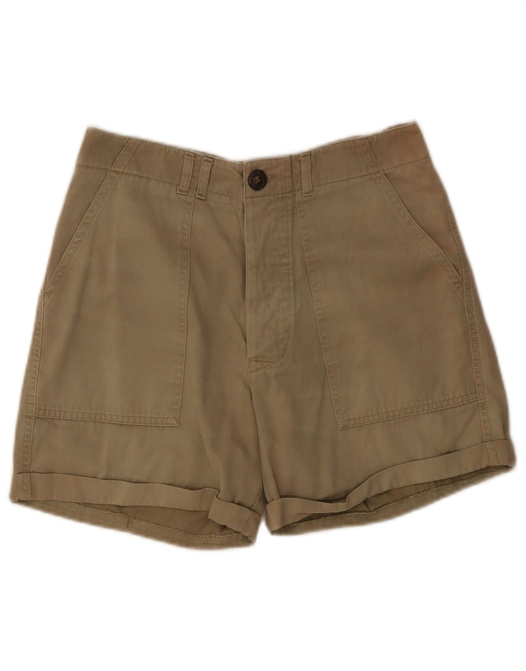 Vintage chinoshorts til kvinder W30 Medium Khaki