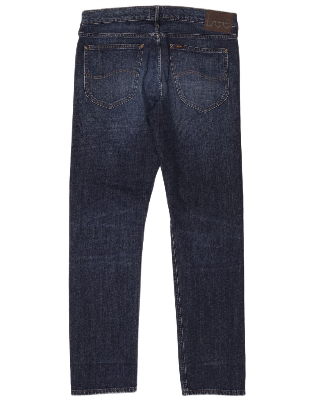Lee Mens Daren Zip Fly Slim Jeans W32 L32 Blå Bomuld