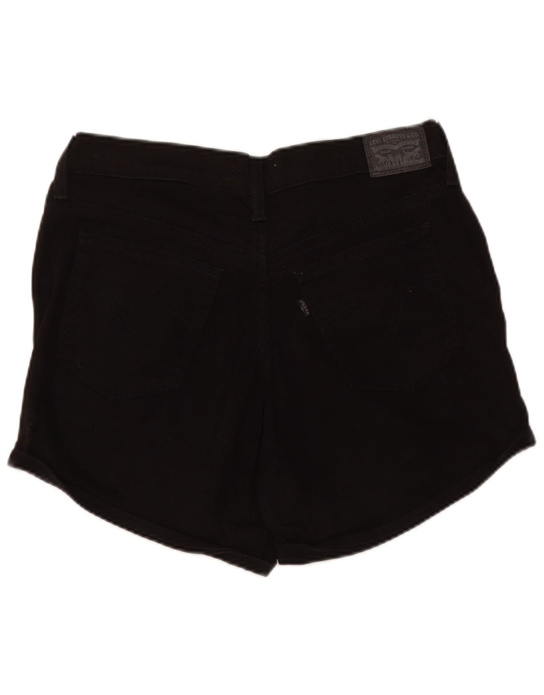 LEVI'S denimshorts til kvinder W31 Medium Sort