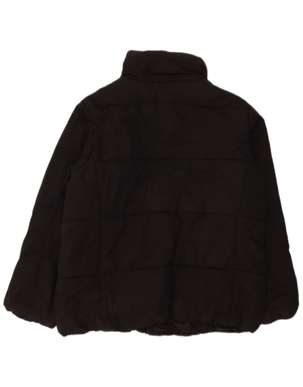 Marks & Spencer polstret jakke til kvinder UK 18 XL sort polyester