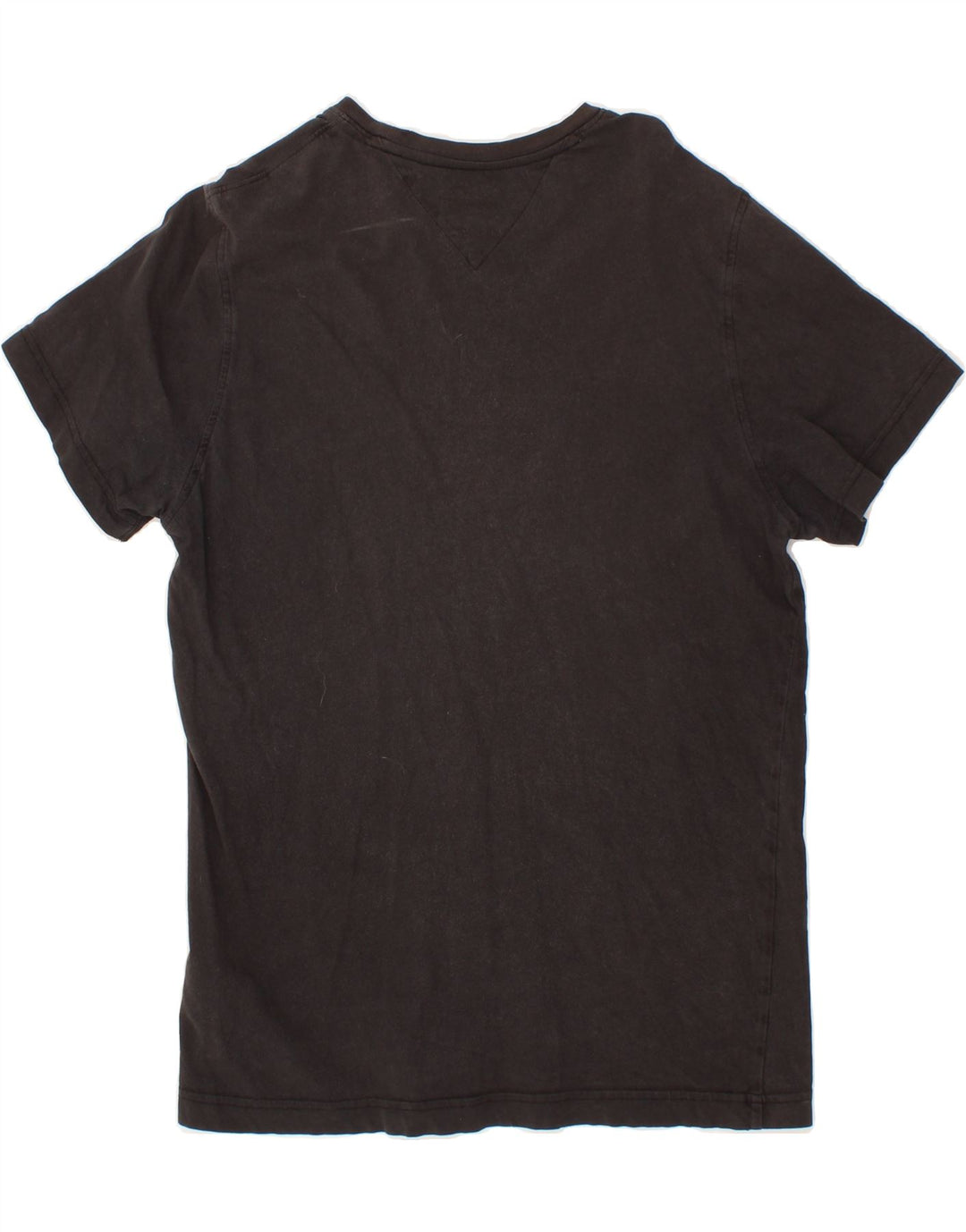 TOMMY HILFIGER Mens T-Shirt Top Medium Black Cotton Vintage Tommy Hilfiger and Second-Hand Tommy Hilfiger from Messina Hembry 