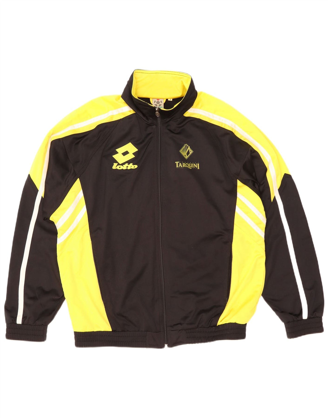 Lotto Herre træningsdragt Topjakke Stor Sort Colourblock Polyester