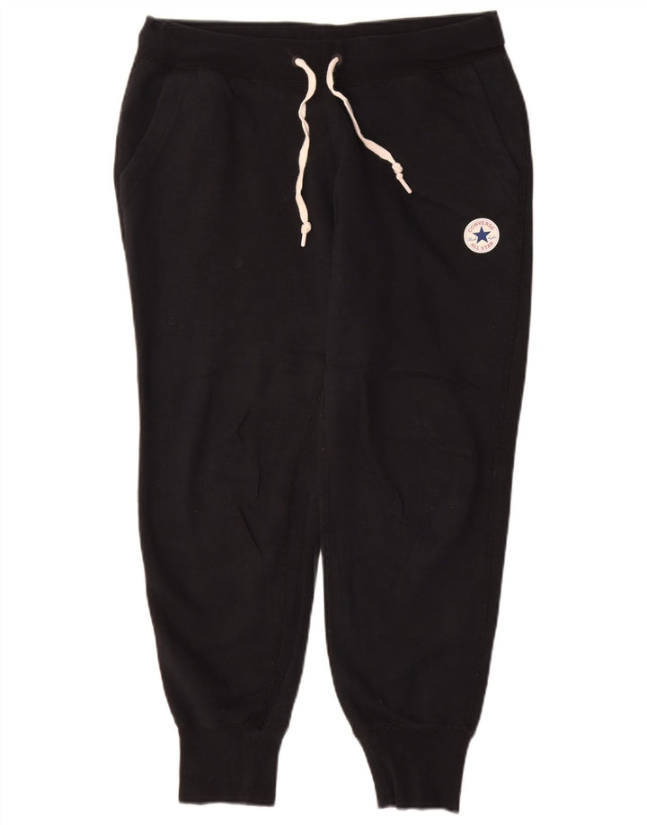 Converse træningsdragt til kvinder Joggers UK 14 Medium Sort Bomuld