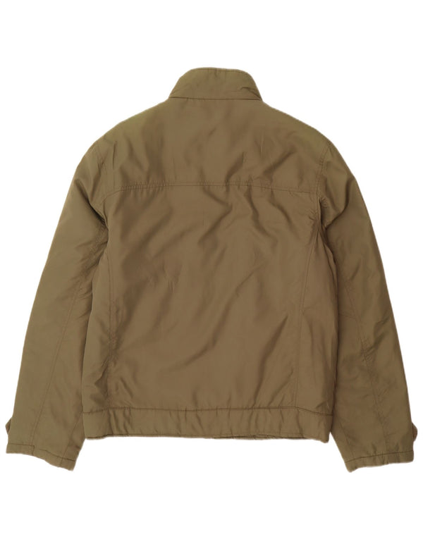 ZARA Bomberjakke til mænd UK 38 Medium Khaki Nylon