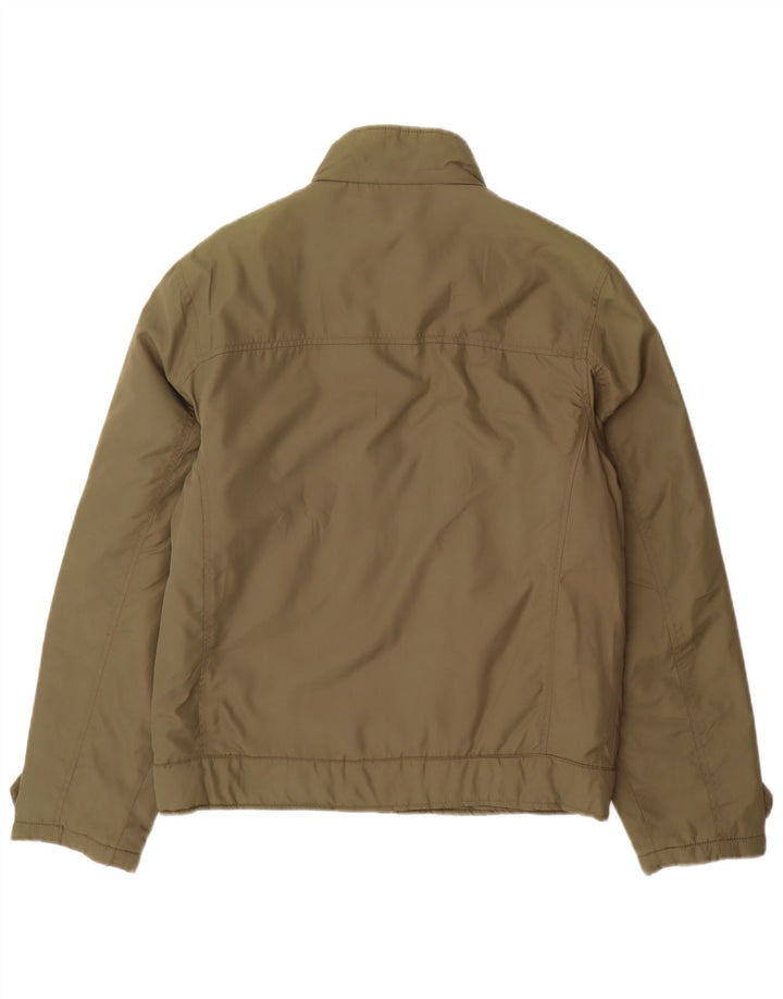 ZARA Bomberjakke til mænd UK 38 Medium Khaki Nylon