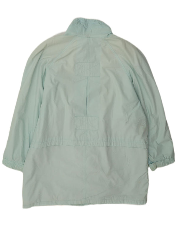 C&A Womens Oversized Utility Jacket EU 44 XL Blå Polyester