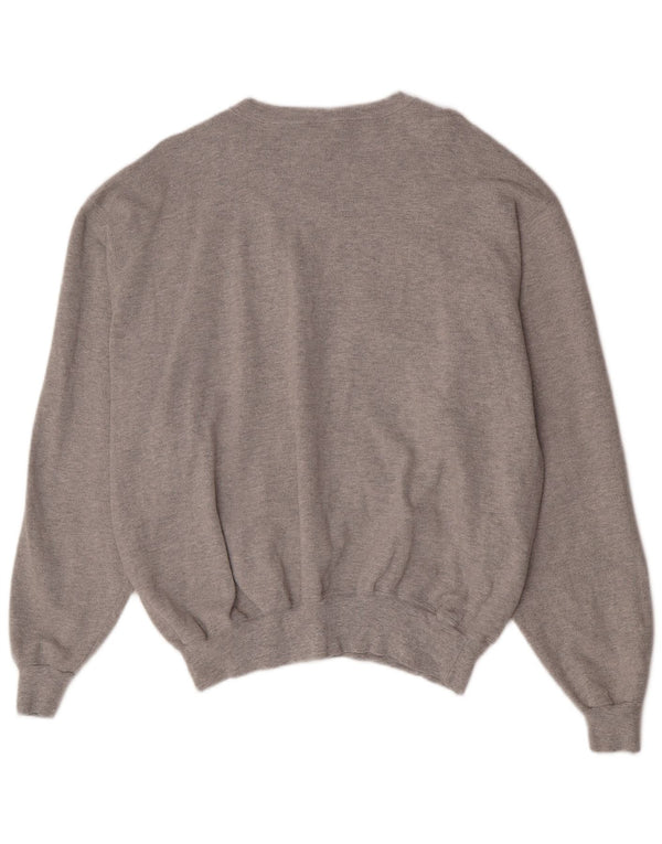 Champion Herre Sweatshirt Jumper 2XL Grå Bomuld