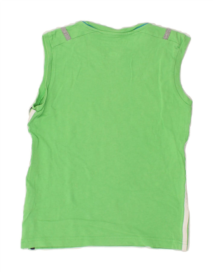 CHAMPION Boys Graphic Vest Top 7-8 Years Small  Green Vintage Champion and Second-Hand Champion from Messina Hembry 