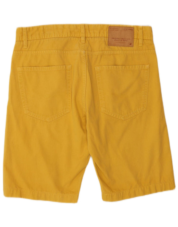 Jack & Jones Herre Casual Shorts Medium W32 Gul Bomuld