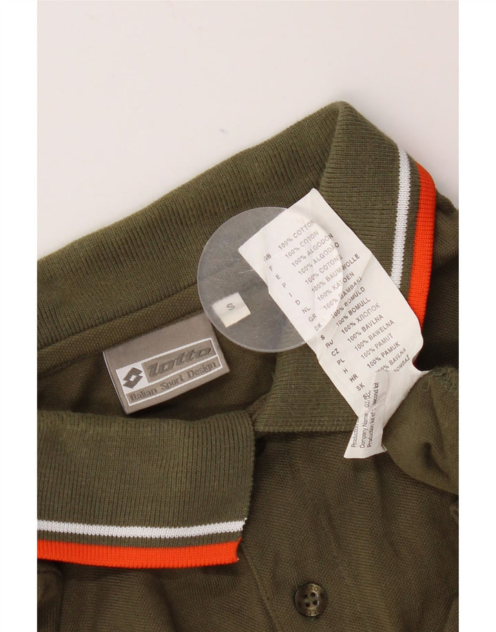 Lotto Herre Polo Shirt Lille Khaki Bomuld