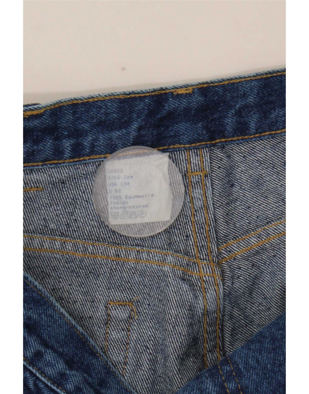 Rancher Straight Jeans til mænd W36 L34 blå bomuld