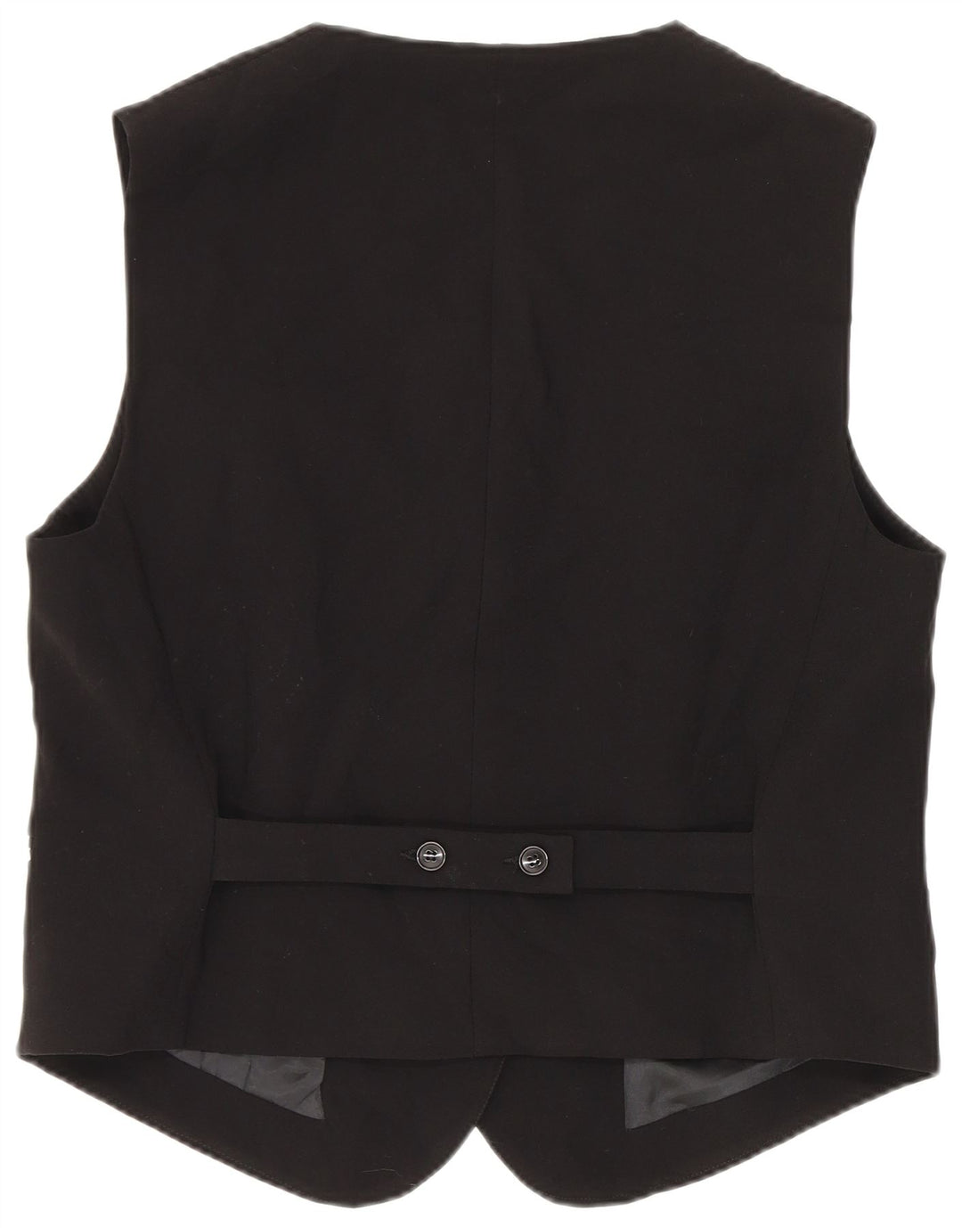 Zara Damevest UK 14 Stor sort polyester