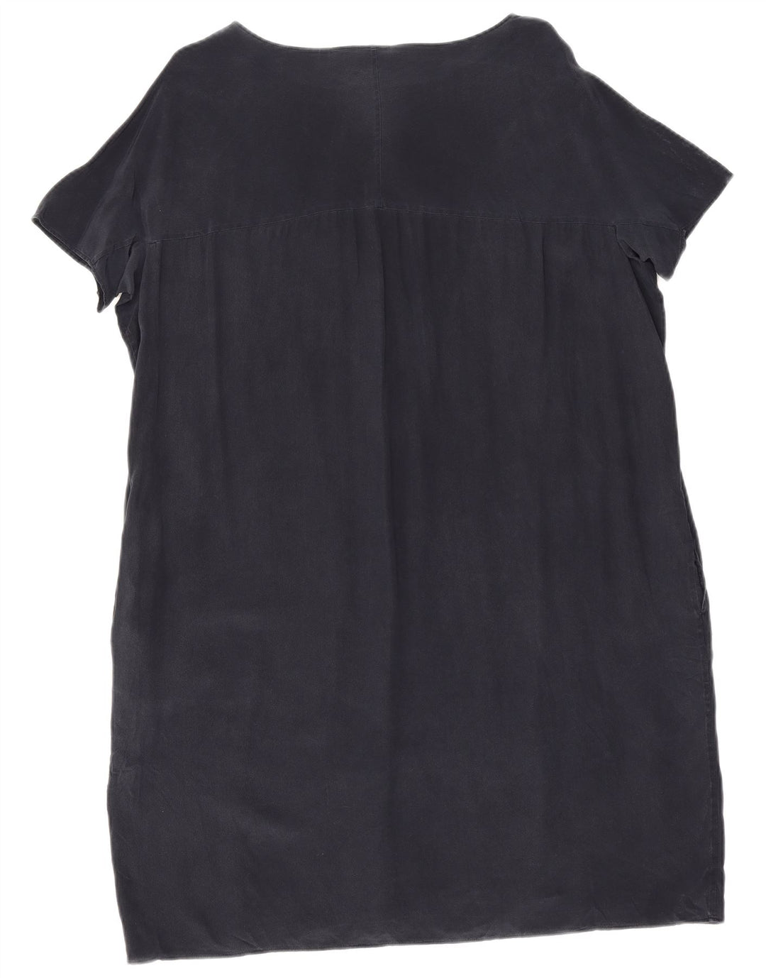 Aspesi Damekjole IT 42 Medium Marineblå Silke