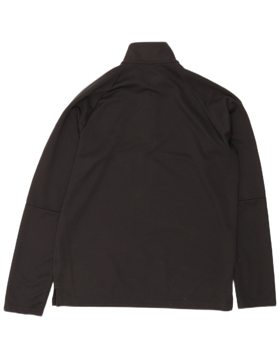 ADIDAS Herre Climalite Pullover med lynlås-hals Træningsdragt Top Stor Sort