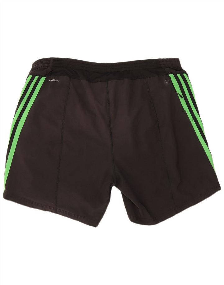 Adidas Herre Climacool Sport Shorts XL Sort Colourblock Polyester