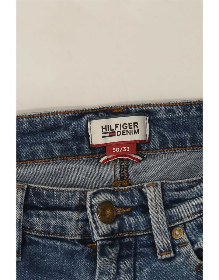 Tommy Hilfiger Dame Slim Jeans W30 L32 Blå