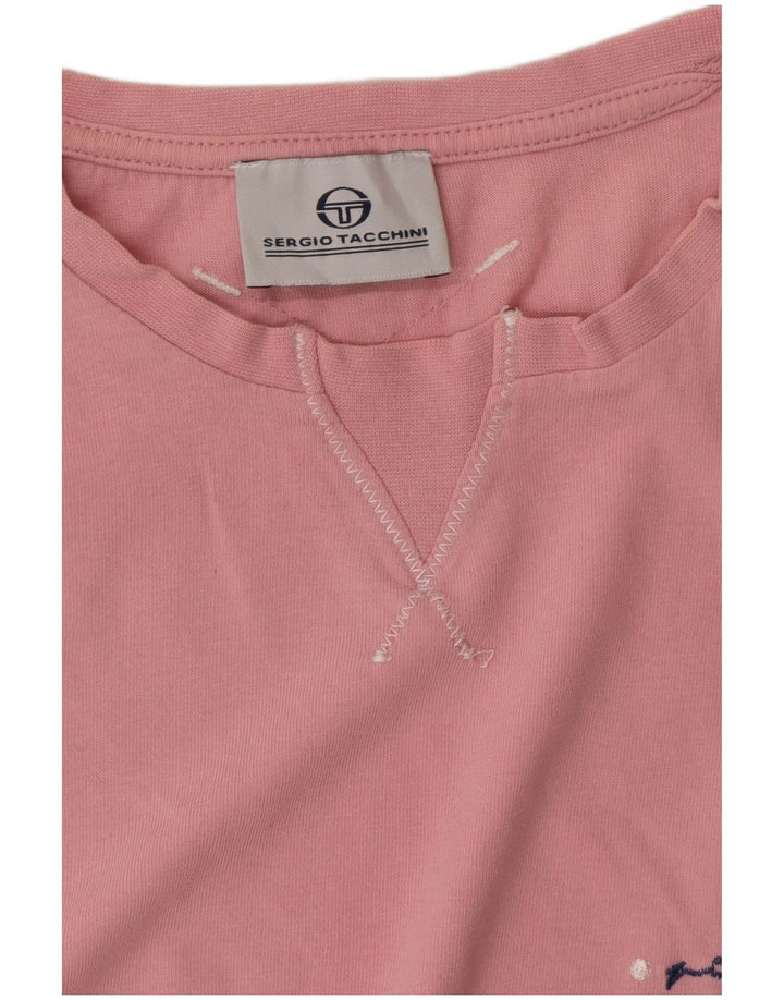 SERGIO TACCHINI Herre T-Shirt Top Medium Pink