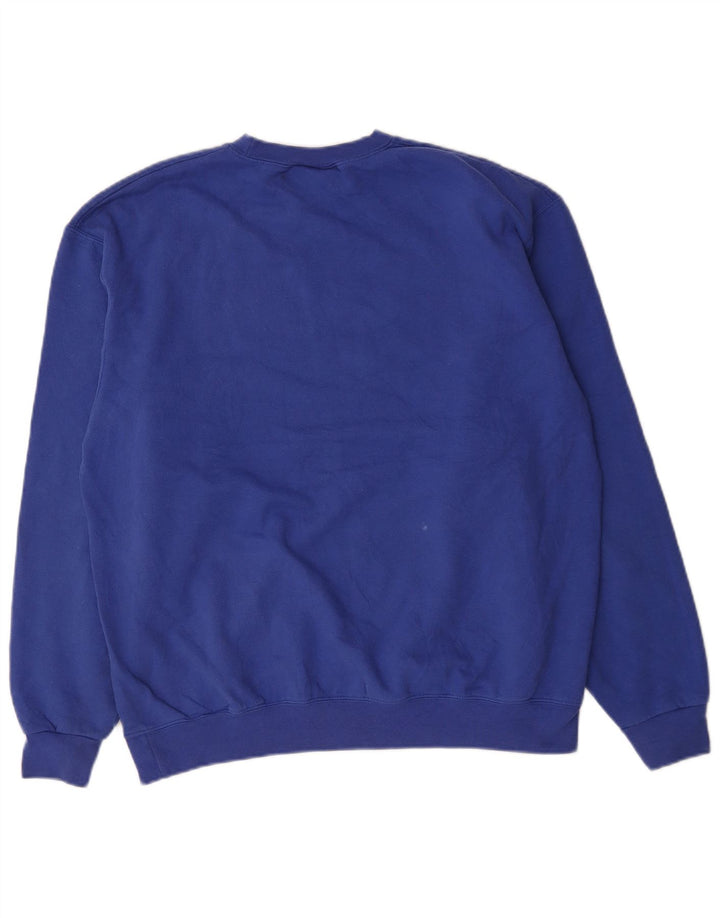 Champion Herre Duke Blue Devils Basketball Grafisk Sweatshirt Jumper Large