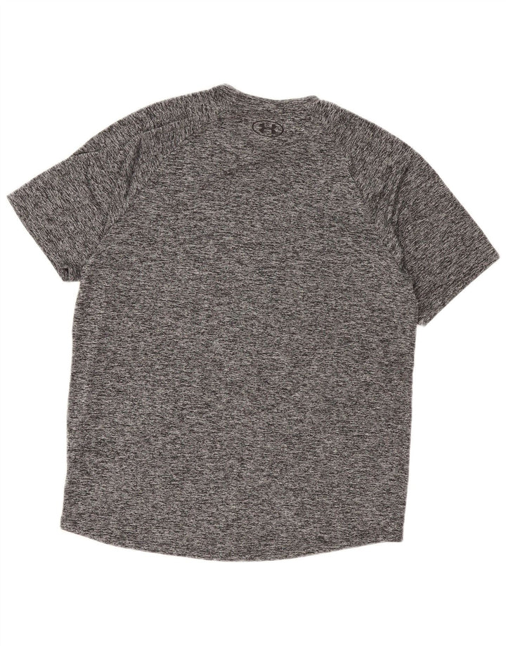 Under Armour Herre T-Shirt Top Stor Grå Flecked Polyester