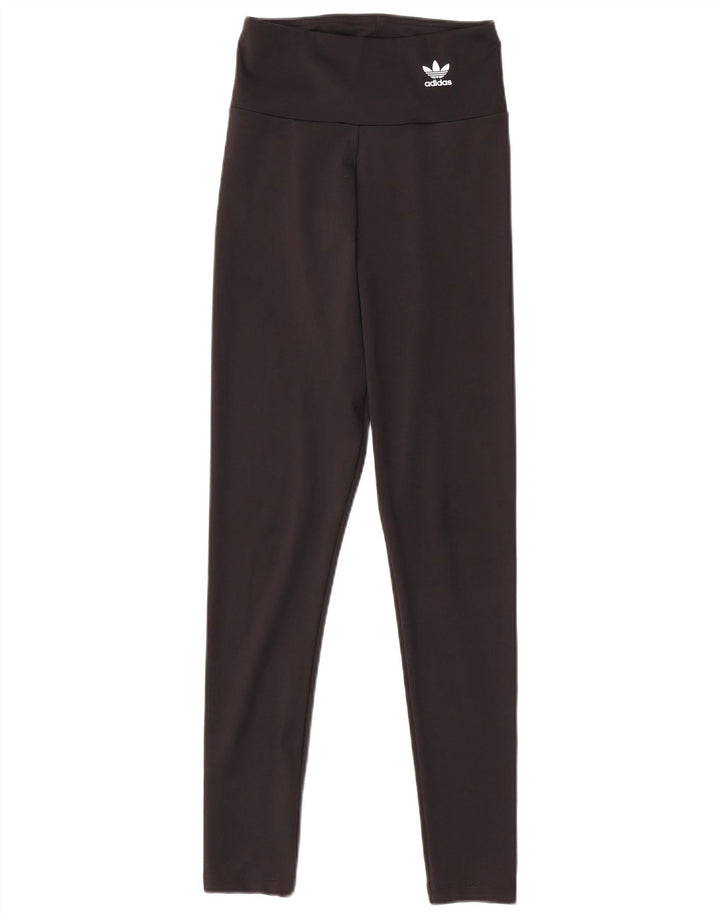 ADIDAS Dame Leggings UK 6 XS Sort