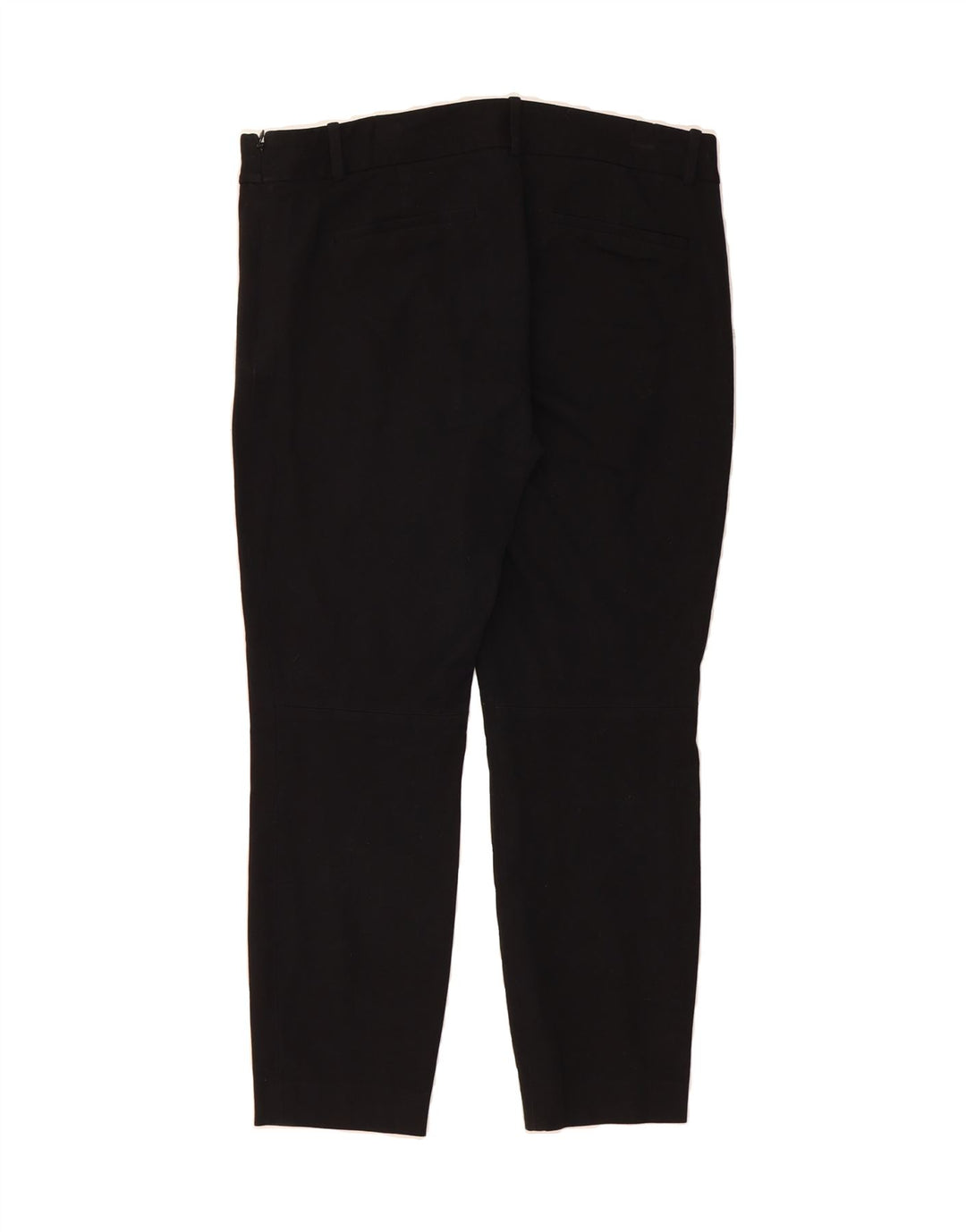 J. CREW Womens Minnie Slim Cropped Trousers US 8 Medium W32 L26 Black Vintage J. Crew and Second-Hand J. Crew from Messina Hembry 