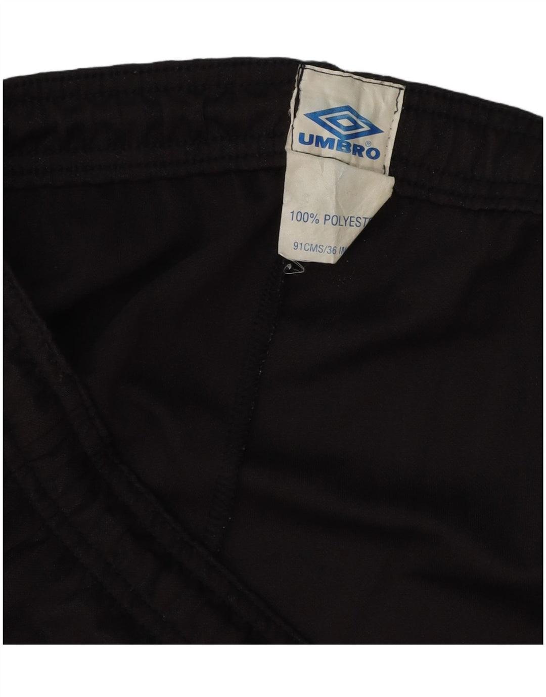 Umbro Herre Sportshorts Large Black Pinstripe Polyester