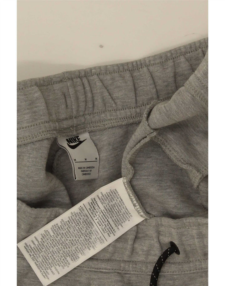Nike Sportshorts til mænd, mellemgrå flækket bomuld