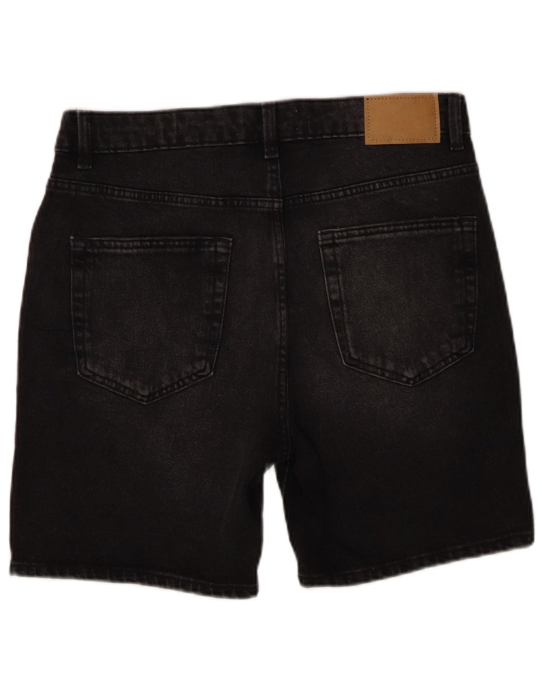Zara Herre Denim Shorts EU 40 Medium W31 Sort Bomuld