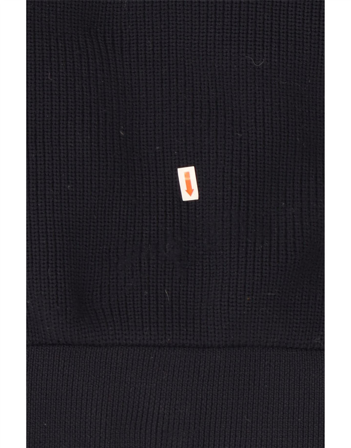 North Sails Herre Cardigan Sweater Large Navy Blue Polyester