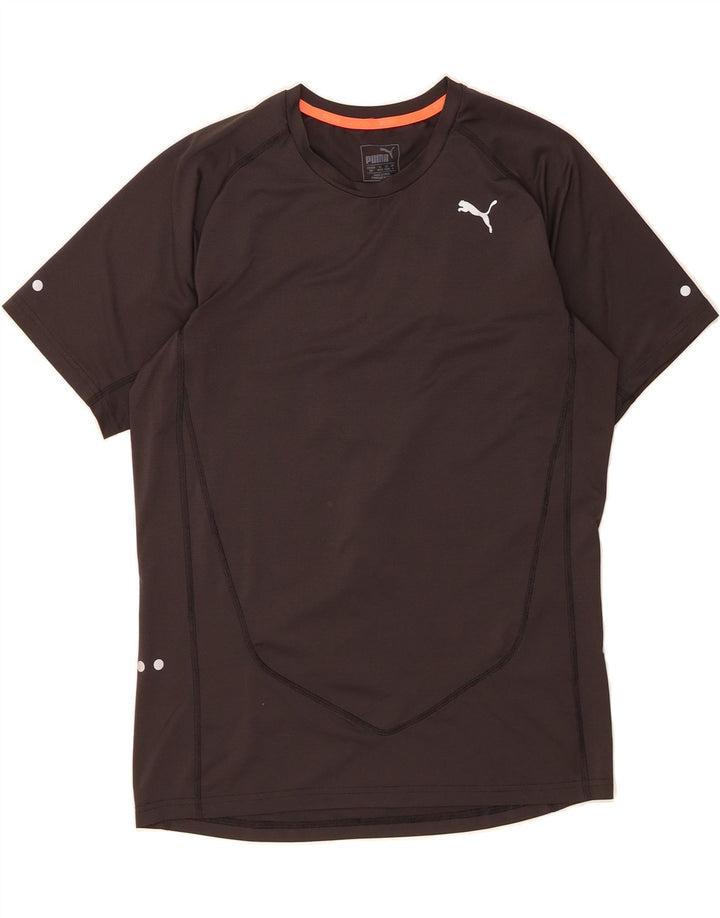 PUMA Mens T-Shirt Top Small Grey Vintage Puma and Second-Hand Puma from Messina Hembry 