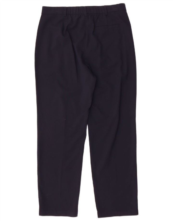 Marks & Spencer Chinobukser til kvinder UK 12 Medium W32 L27 Marineblå