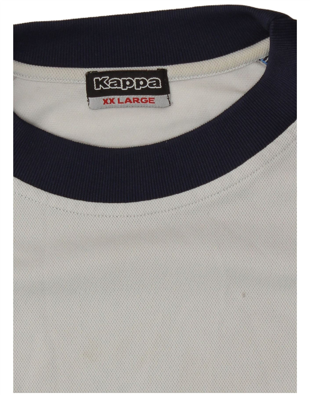 Kappa Herre T-Shirt Top 2XL Grå Colourblock Polyester