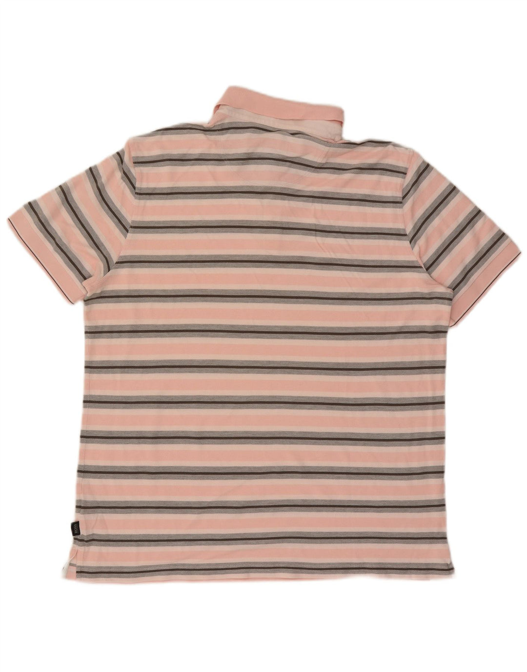 Hugo Boss Herre Polo Shirt 2XL Pink Stribet