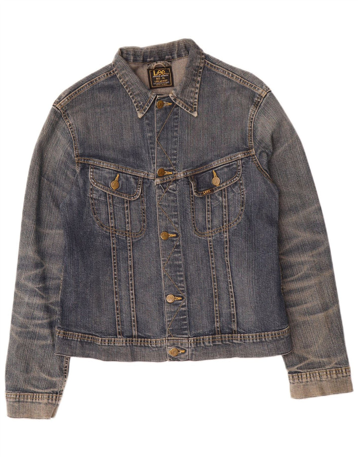 Lee Boys Denimjakke 14-15 år XL Blå Bomuld