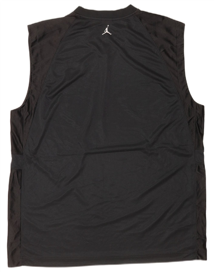 Jordan Herrevest Top UK 47/48 2XL Sort Polyester