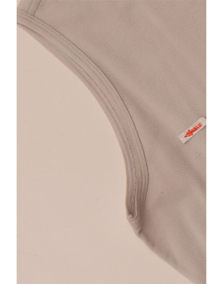 LACOSTE Pigevest Top 11-12 År Off White Bomuld