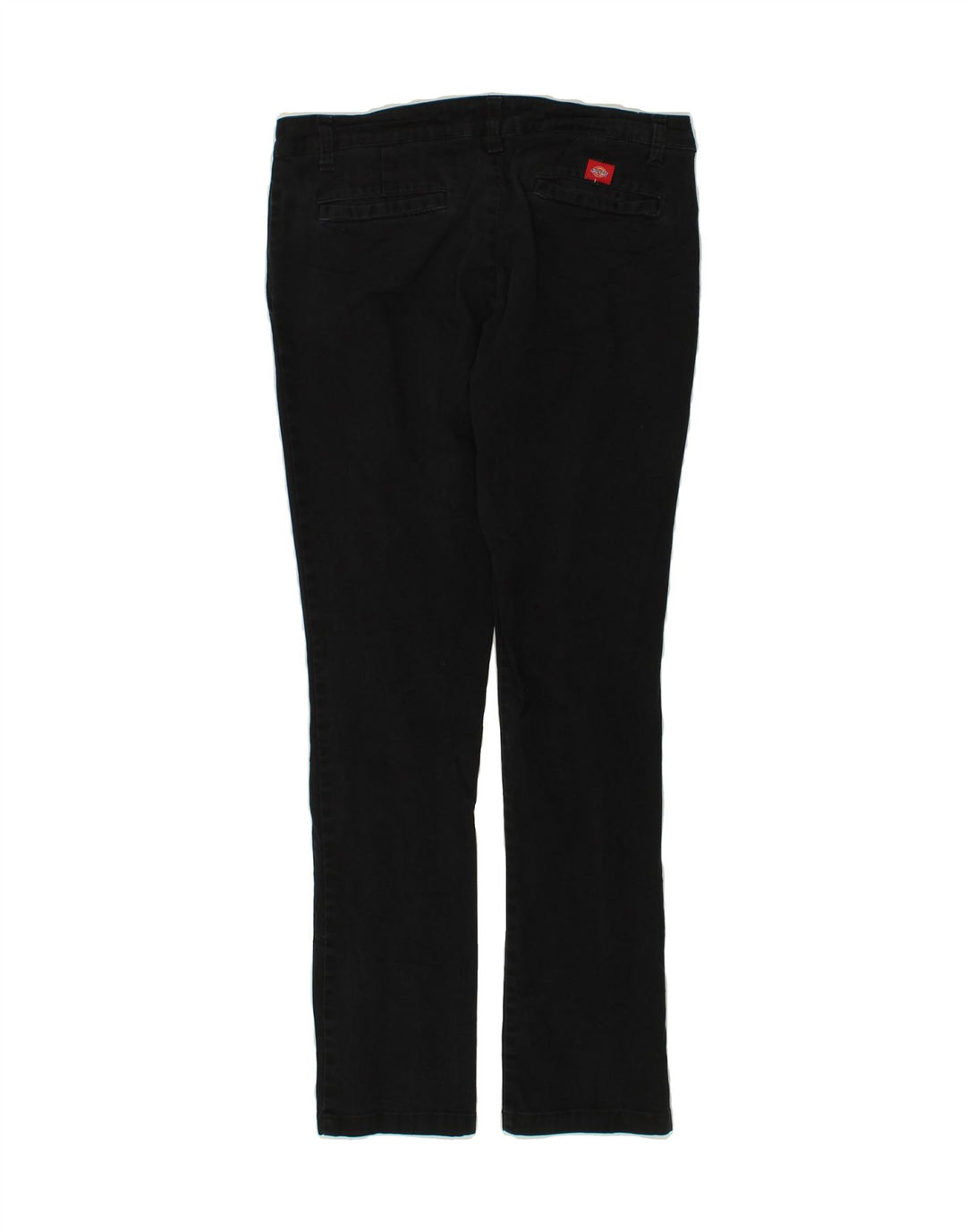 DICKIES Womens Slim Chino Trousers US 9 Medium W30 L30 Black Cotton Vintage Dickies and Second-Hand Dickies from Messina Hembry 