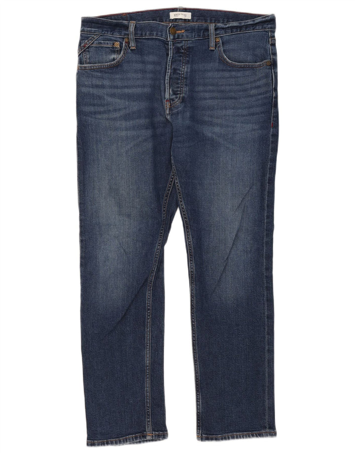 White Stuff Straight Jeans til mænd W36 L28 Blå bomuld