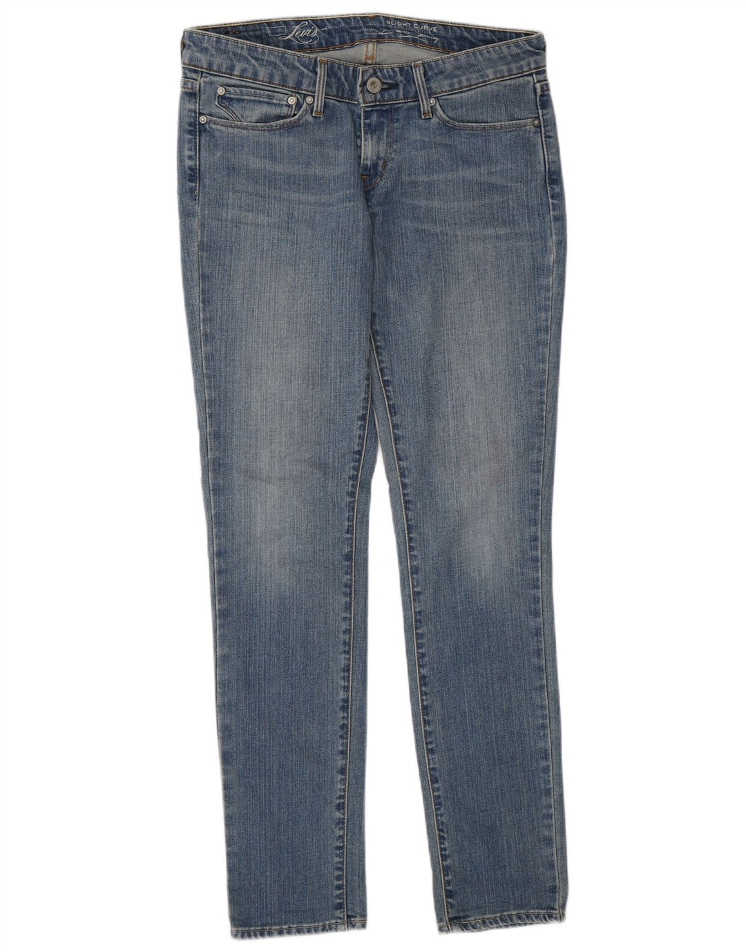 Levi's Dame Slight Curve Skinny Jeans W28 L30 Blå