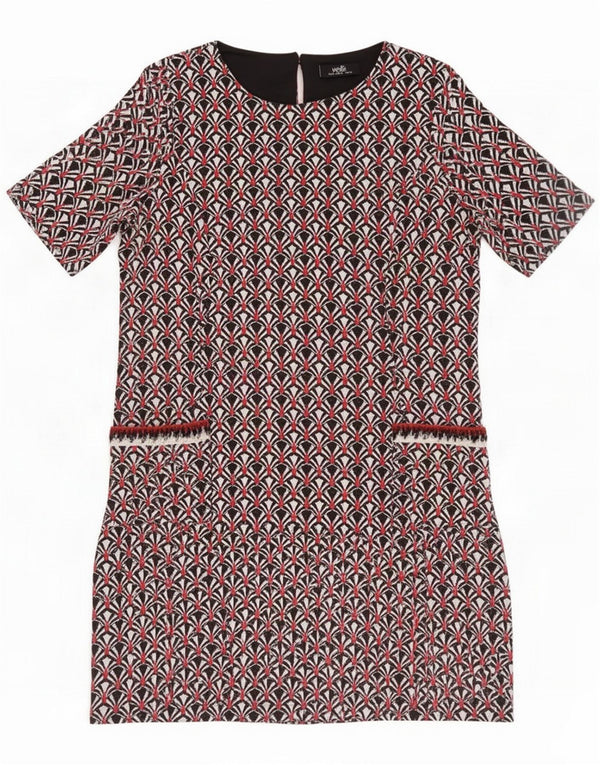 Wallis Womens Shift Dress UK 14 Large Multicolored Geometrisk Polyester